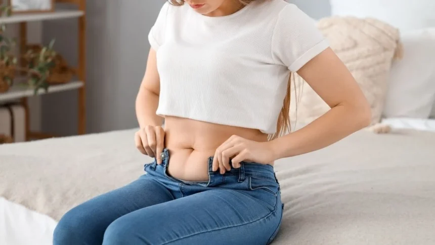 dicker bauch durch gynokadin